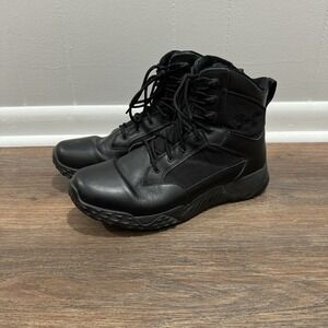 Under Armour UA Men's Black Tactical Style Boots‎ Sz 11 Police Airsoft